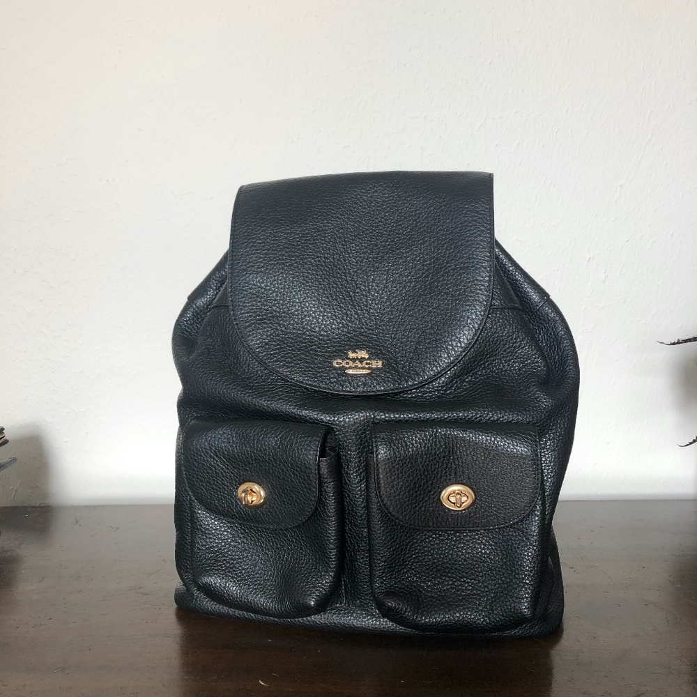 Coach Black Backpack - image 2